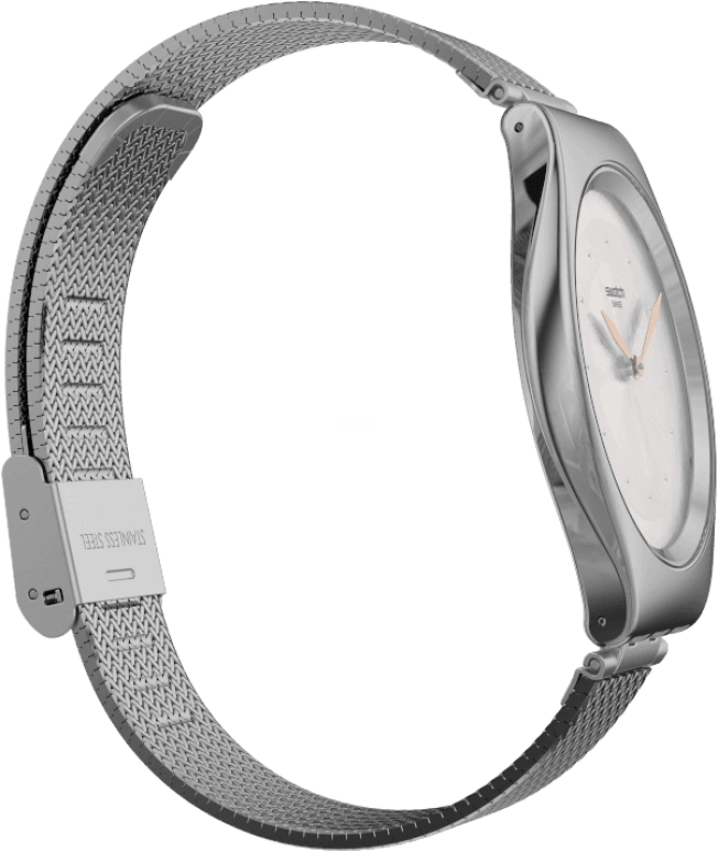 Swatch,SKIN 38mm,38mm,Stainless Steel,Pink Red,Red,SYXS117M