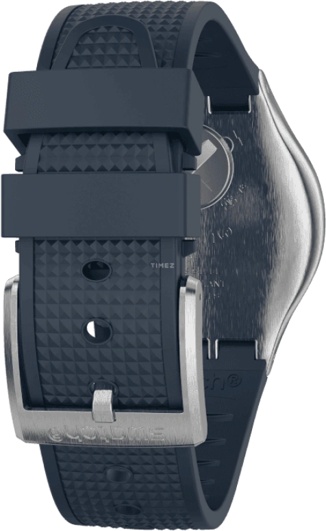 Swatch,IRONY 43mm,43mm,Stainless Steel,Blue,YVS454