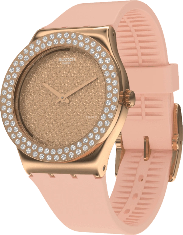 Swatch,IRONY 33x38mm,33x38mm,Pink,YLG140