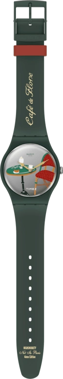 Swatch,Other 41mm,41mm,Plastic,Green,Silver,Red,Grey,Multi-Color,Quartz,Sapphire,Crystal Glass,Round,SUOZ347