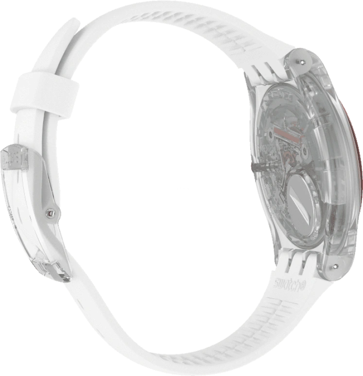 Swatch,Originals 41mm,41mm,Plastic,Blue,Pink,Sapphire,Crystal Glass,SUOK713