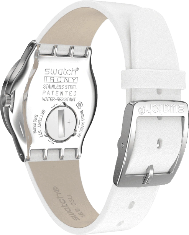 Swatch,IRONY 33mm,33mm,White,YLS217