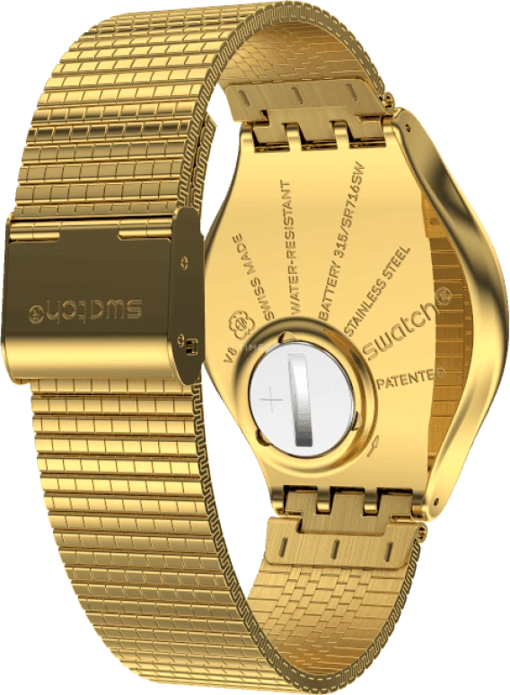 Swatch,SKIN ,Gold,SYXG106GG