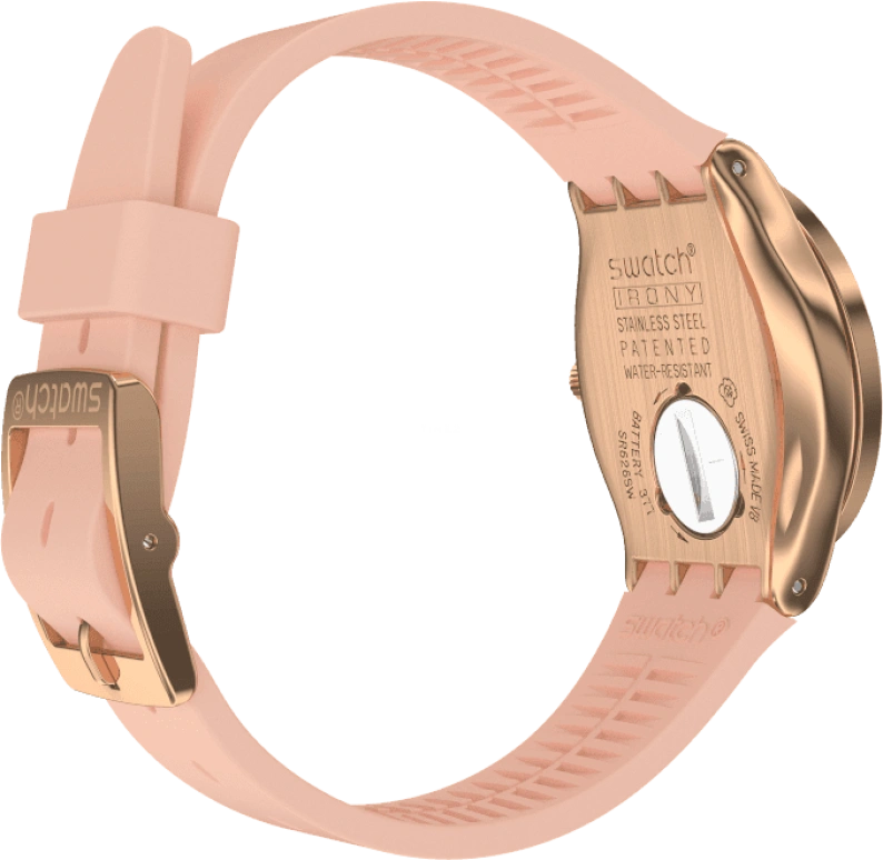 Swatch,IRONY 33x38mm,33x38mm,Pink,YLG140