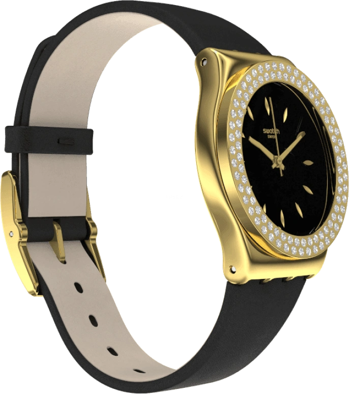 Swatch,IRONY 33x0.38mm,33x0.38mm,Black,YLG141