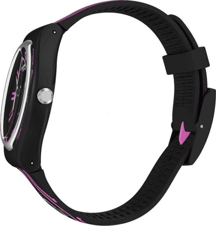 Swatch,Originals 41mm,41mm,Plastic,Black,Pink,Sapphire,Crystal Glass,SUOB146C