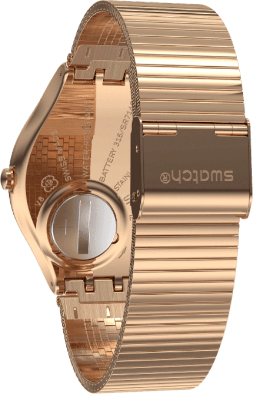Swatch,SKIN ,Stainless Steel,Gold,SYXG101GG