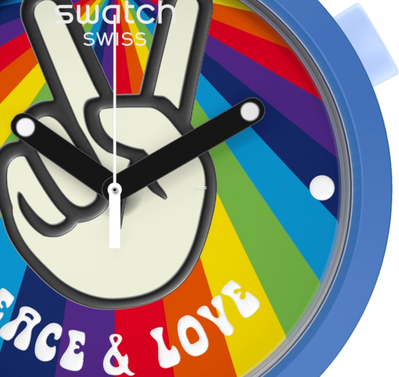 Swatch,Other 47mm,47mm,Bioceramic,Multi-Color,Quartz,Round,Blue,SB03N105