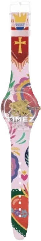 Swatch,Other 41mm,41mm,Plastic,Transparent,Quartz,Sapphire,Crystal Glass,Round,SUOK147,SUOK147-009