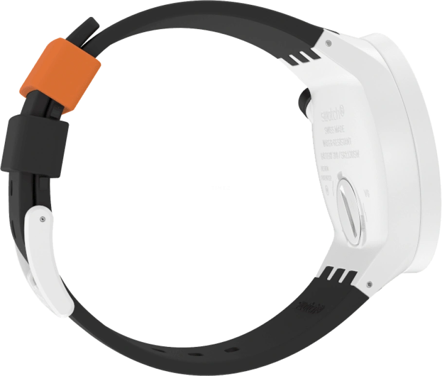 Swatch,THE BOLD 47mm,47mm,Bioceramic,Ceramic,Orange,SB03M104