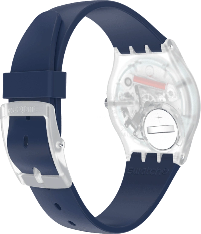 Swatch,Originals 34mm,34mm,Blue,Open,GE725