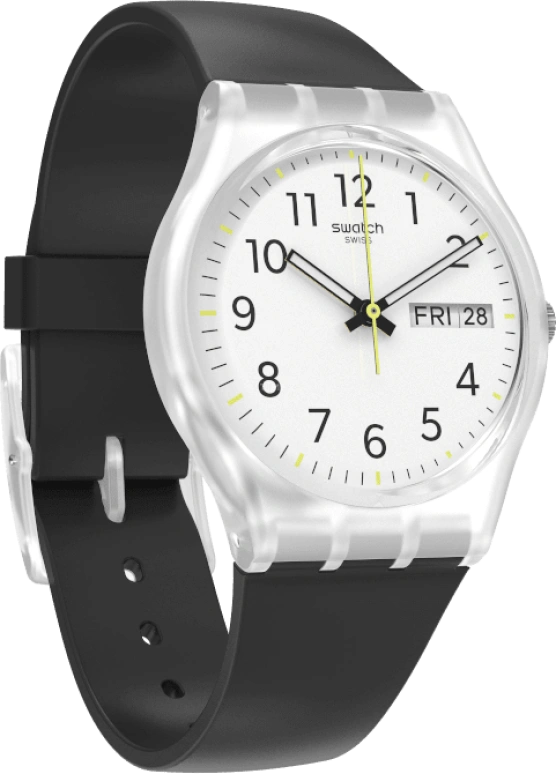 Swatch,Originals 34mm,34mm,White,Open,GE726
