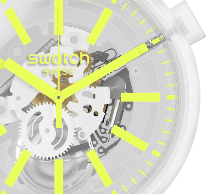 Swatch,THE BOLD 47mm,47mm,Plastic,SO27E103