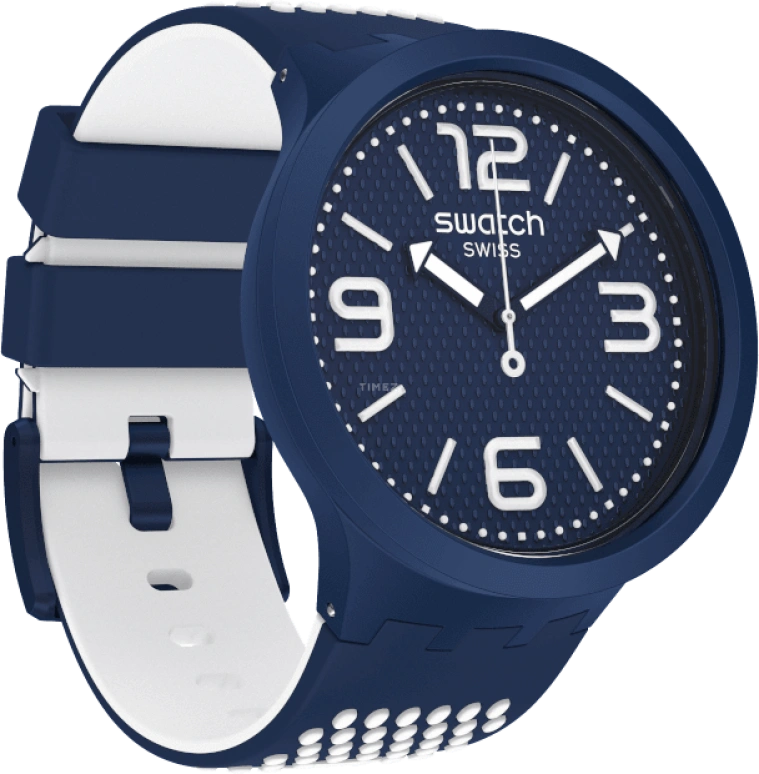 Swatch,THE BOLD 47mm,47mm,Plastic,Black,SO27N101