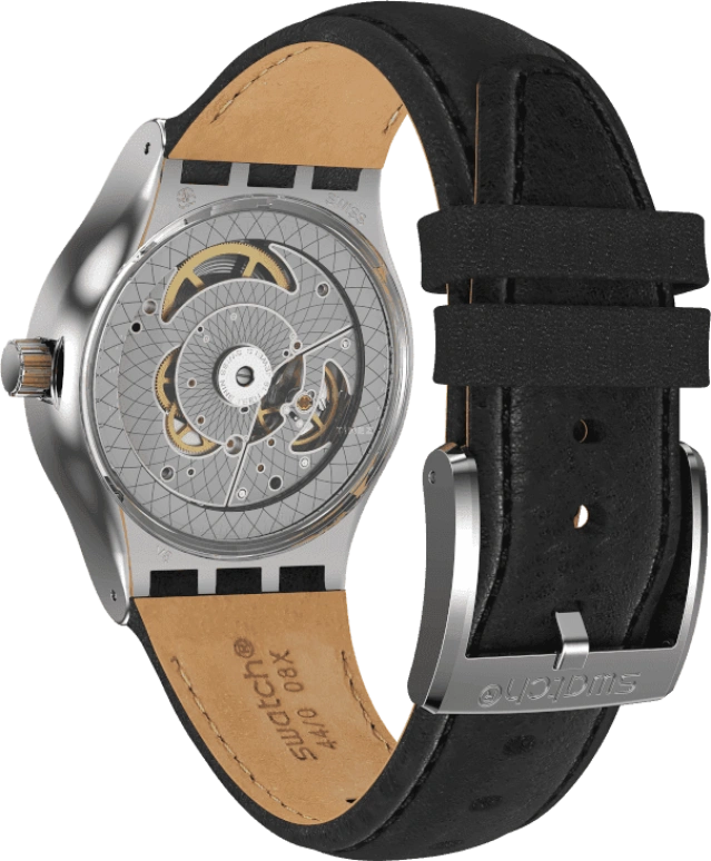 Swatch,IRONY 42mm,42mm,Black,Open,SY23S400