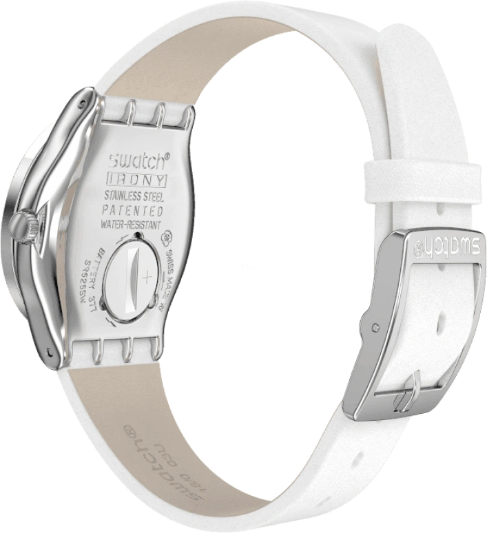 Swatch,IRONY 33mm,33mm,White,YLS217