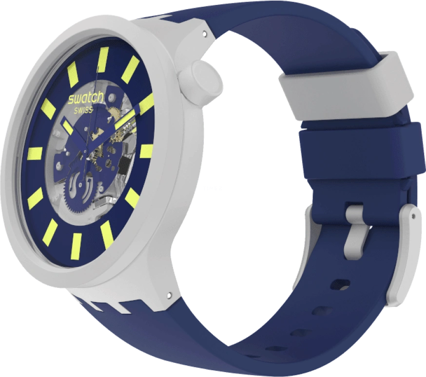Swatch,THE BOLD 47mm,47mm,Bioceramic,Ceramic,SB03M103