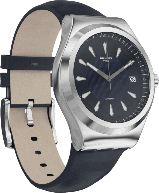 Swatch,IRONY 42mm,42mm,Stainless Steel,Open,YIS420