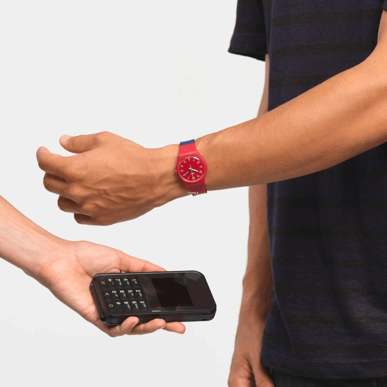 Swatch,Originals 34mm,34mm,Bio-sourced,Red,Quartz,Sapphire,Crystal Glass,Round,SO28R109,SO28R109-5300