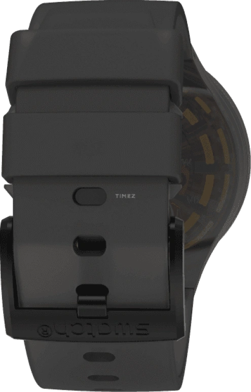 Swatch,THE BOLD 47mm,47mm,Plastic,Coffee,Brown,SO27B112