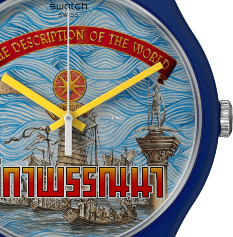 Swatch,Originals 41mm,41mm,Plastic,Multi-Color,Quartz,Sapphire,Crystal Glass,Round,SUOZ349