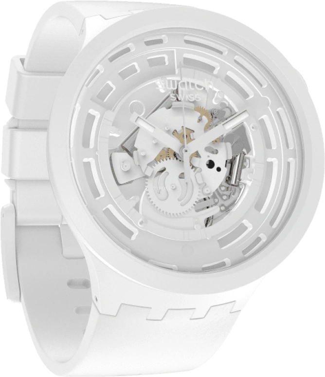 Swatch,THE BOLD 47mm,47mm,Ceramic,SB03W100