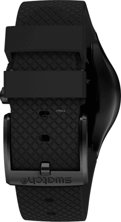 Swatch,IRONY 43x49mm,43x49mm,Black,YVB408