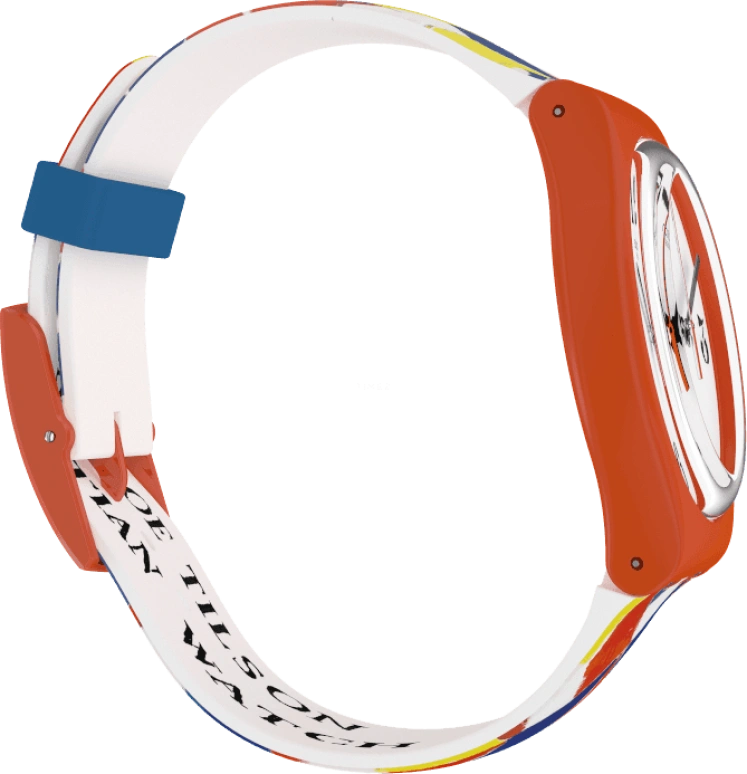 Swatch,Originals 41mm,41mm,Plastic,White,Sapphire,Crystal Glass,SUOZ312S