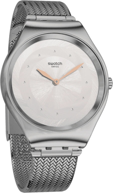 Swatch,SKIN 38mm,38mm,Stainless Steel,Pink Red,Red,SYXS117M