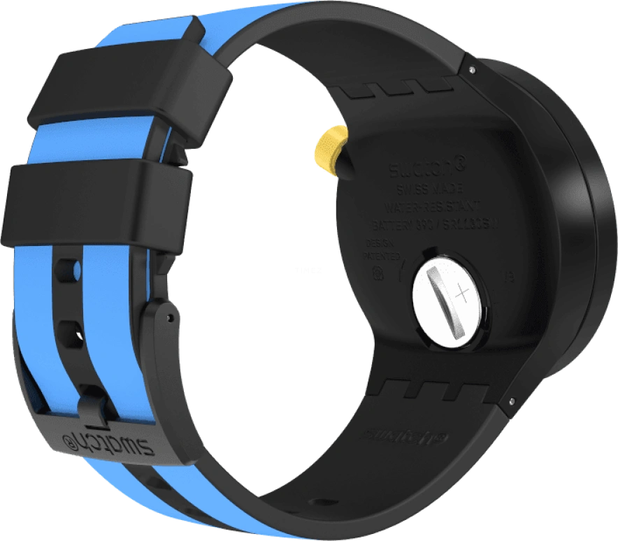 Swatch,THE BOLD 47mm,47mm,Black,SB03B108