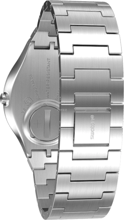 Swatch,SKIN ,Stainless Steel,Blue,SS07S106G
