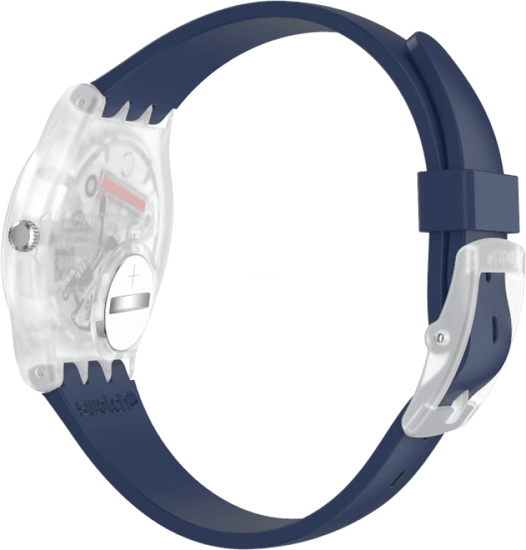 Swatch,Originals 34mm,34mm,Blue,Open,GE725