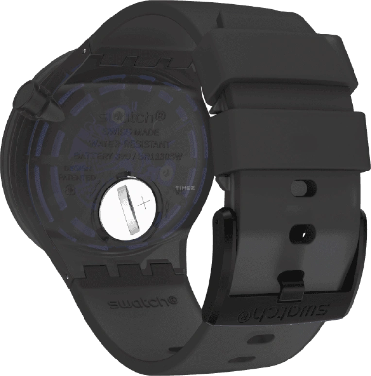 Swatch,THE BOLD 47mm,47mm,Plastic,Blue,SO27B111