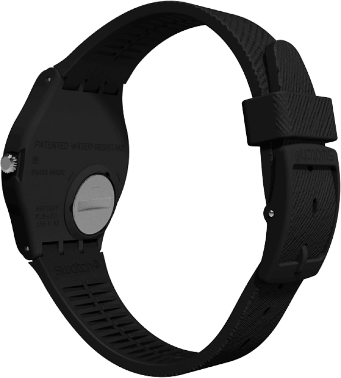 Swatch,Originals 34mm,34mm,Plastic,Red,GB753