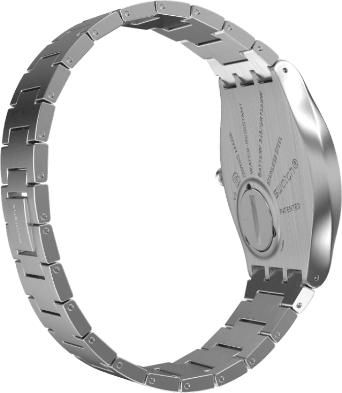 Swatch,SKIN ,Stainless Steel,Blue,SS07S106G