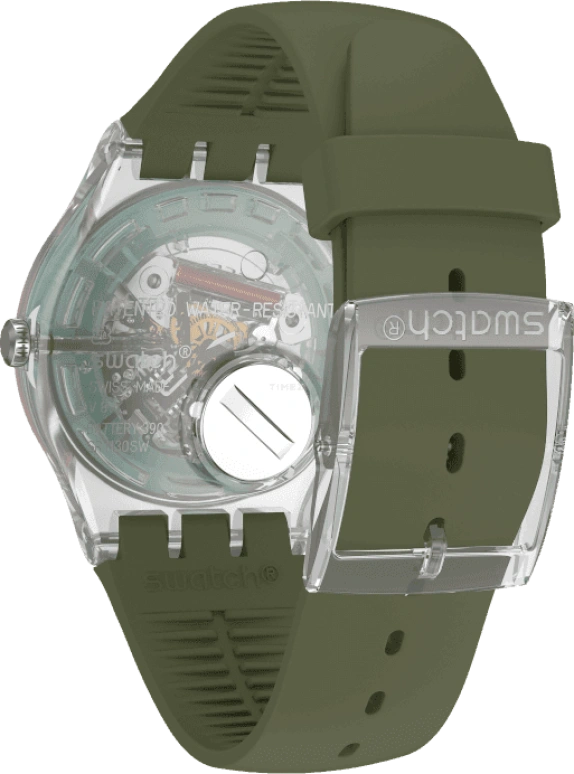 Swatch,Originals 41mm,41mm,Plastic,Pink,Quartz,Sapphire,Crystal Glass,Round,SUOK714