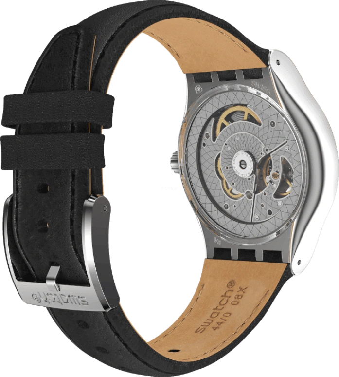 Swatch,IRONY 42mm,42mm,Black,Open,SY23S400