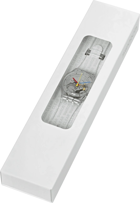 Swatch,CLEAR 34mm,34mm,Bioceramic,SO28K100