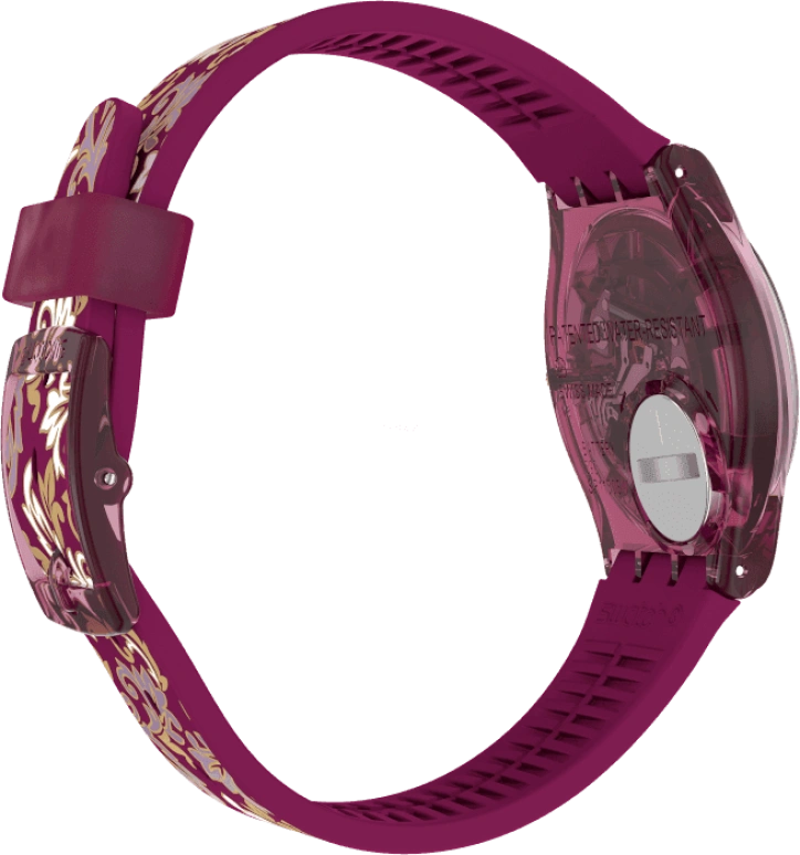 Swatch,Special Edition 34mm,34mm,Purple Red,Red,GR179
