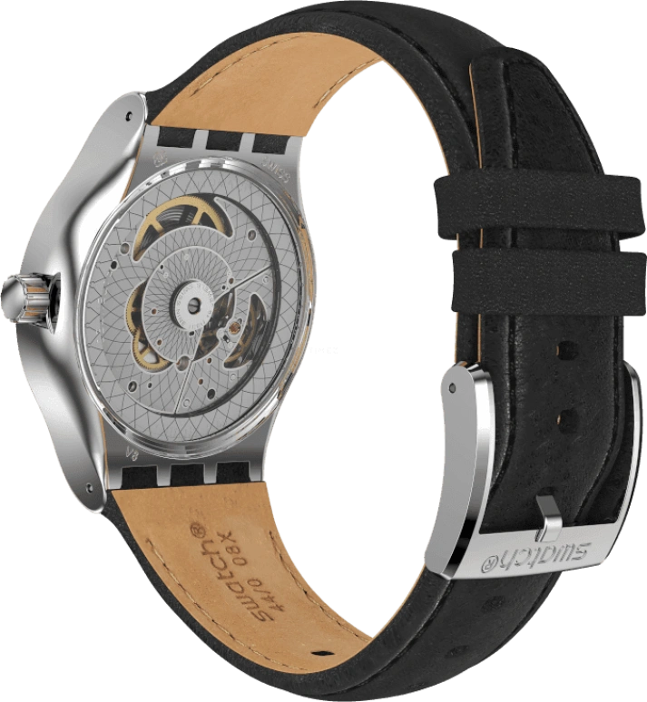 Swatch,IRONY 42mm,42mm,Black,Open,SY23S400