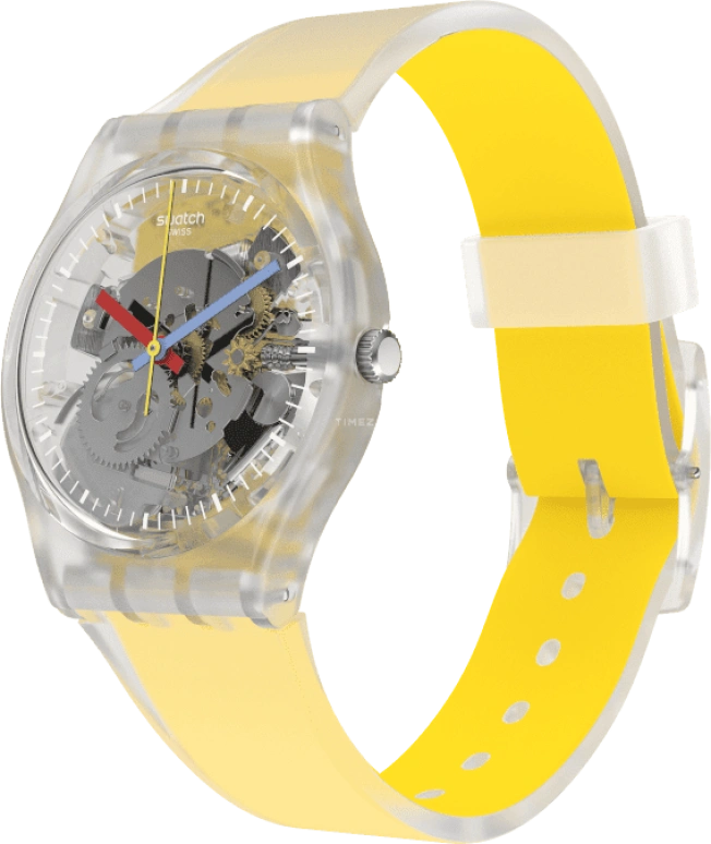 Swatch,CLEAR 34mm,34mm,Open,GE291