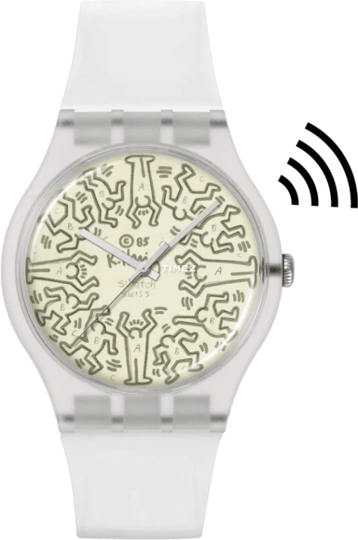 Swatch,Originals 41mm,41mm,Bio-sourced,Cream,Quartz,Sapphire,Round,SO29Z146,SO29Z146-5300