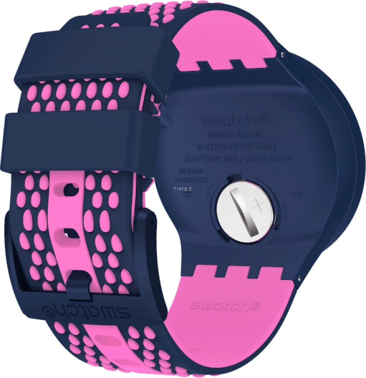 Swatch,THE BOLD 47mm,47mm,Plastic,Black,SO27N103