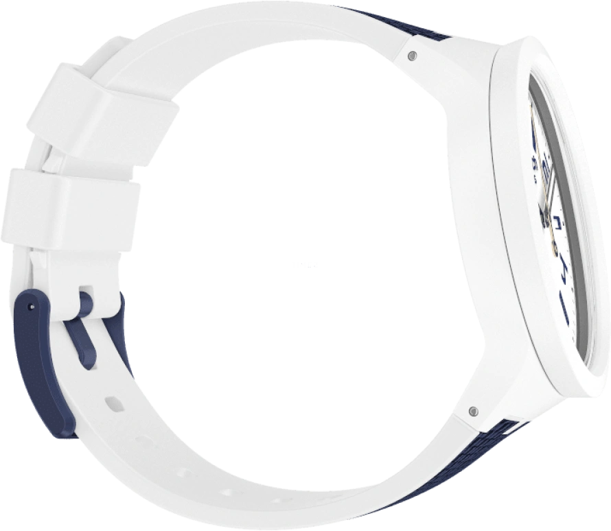Swatch,THE BOLD 47mm,47mm,Plastic,White,Sapphire,Crystal Glass,Closed,SO27W102