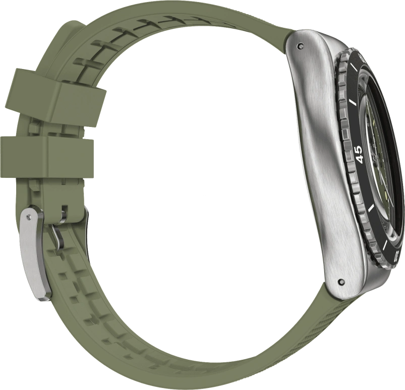 Swatch,IRONY 43mm,43mm,Stainless Steel,Green,YVS488