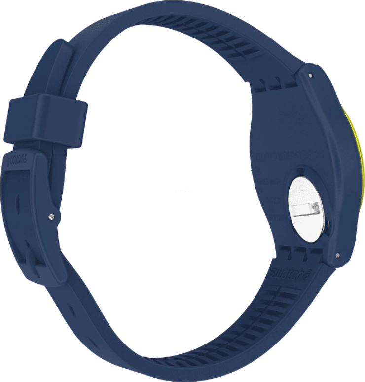Swatch,Originals 34mm,34mm,Plastic,Yellow,GN266