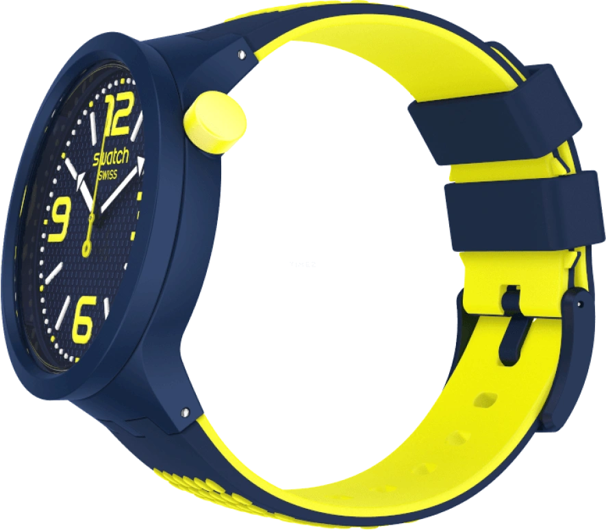 Swatch,THE BOLD 47mm,47mm,Plastic,Black,SO27N102