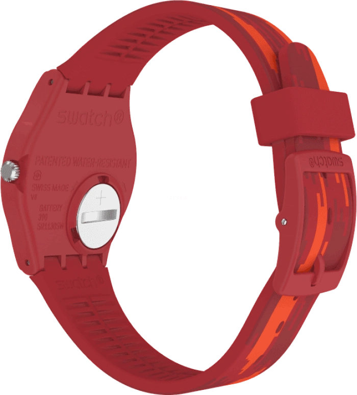 Swatch,Originals 34mm,34mm,Plastic,White,Closed,GR711