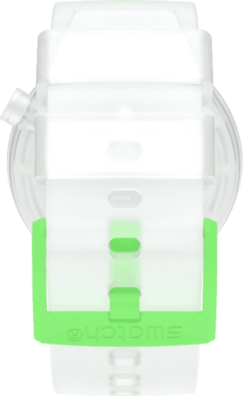 Swatch,THE BOLD 47mm,47mm,Plastic,White,SO27E104