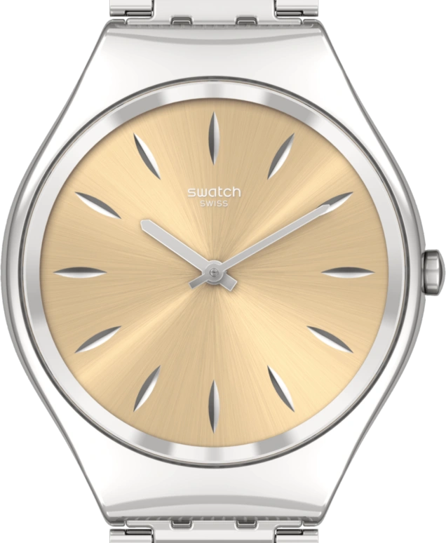 Swatch,SKIN 38mm,38mm,Sapphire,Crystal Glass,SYXS133M